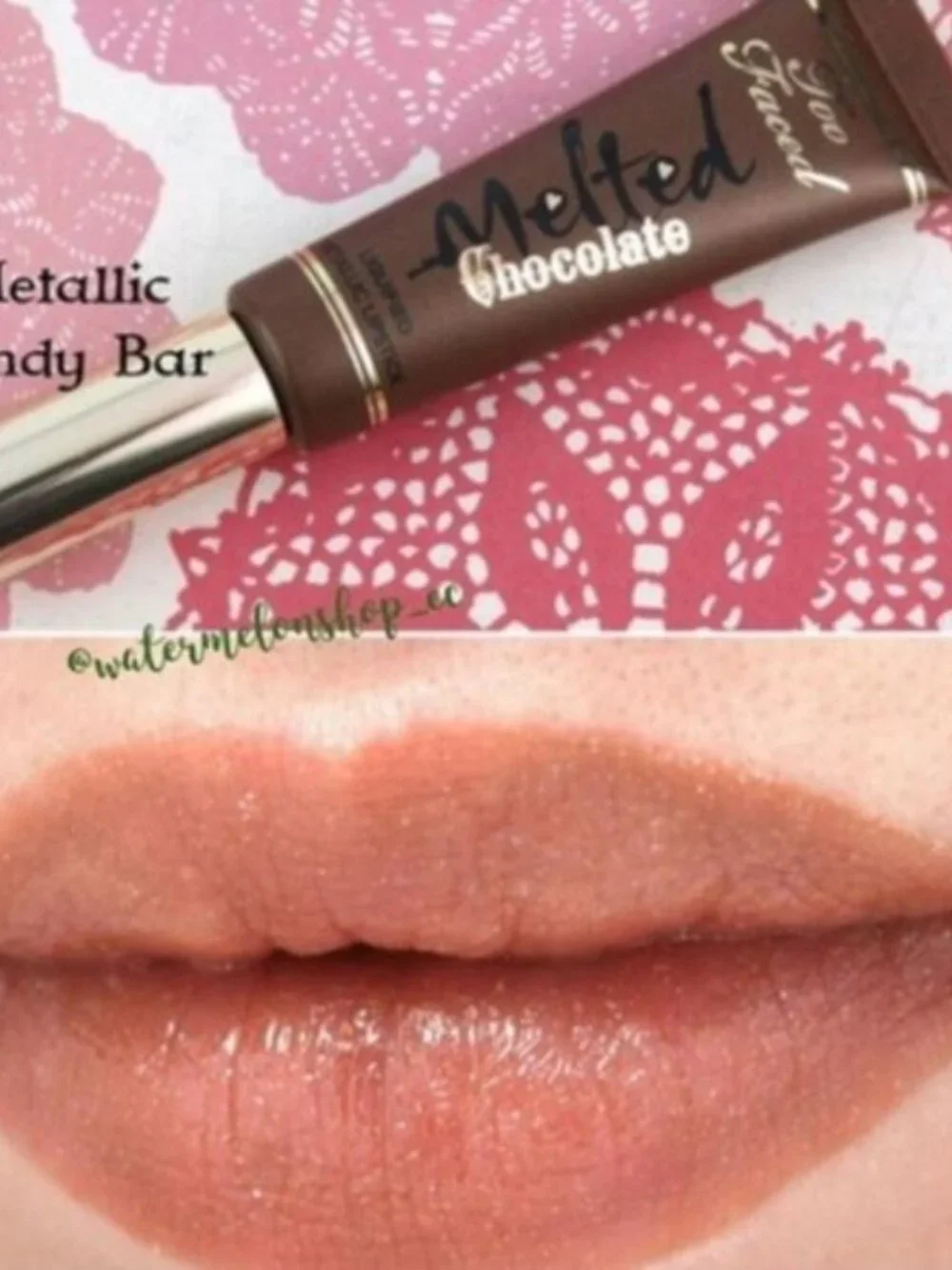 Too Faced | Melted Chocolate Lipstick 